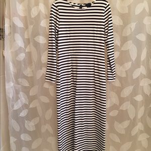 JCrew striped dress